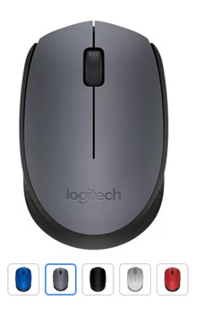 Mouse inalámbrico, utiliza pilas (no incluido)